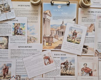 Antikens Rom Första unga äventyrare Historisk studiepaket 5 - 12 år