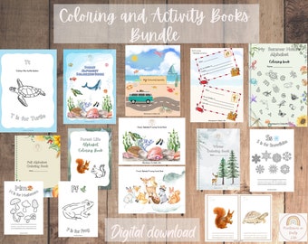 Sommeraktivitätsbücher im Bundle
