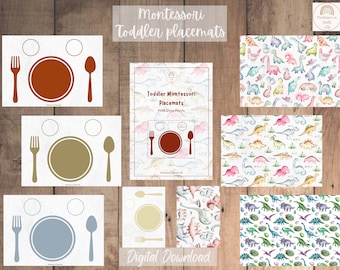 Montessori Placemat for Toddlers
