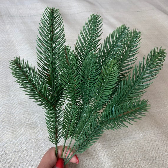Artificial Pine Branches Lot of 5 Pcs Pine Tree Branch 