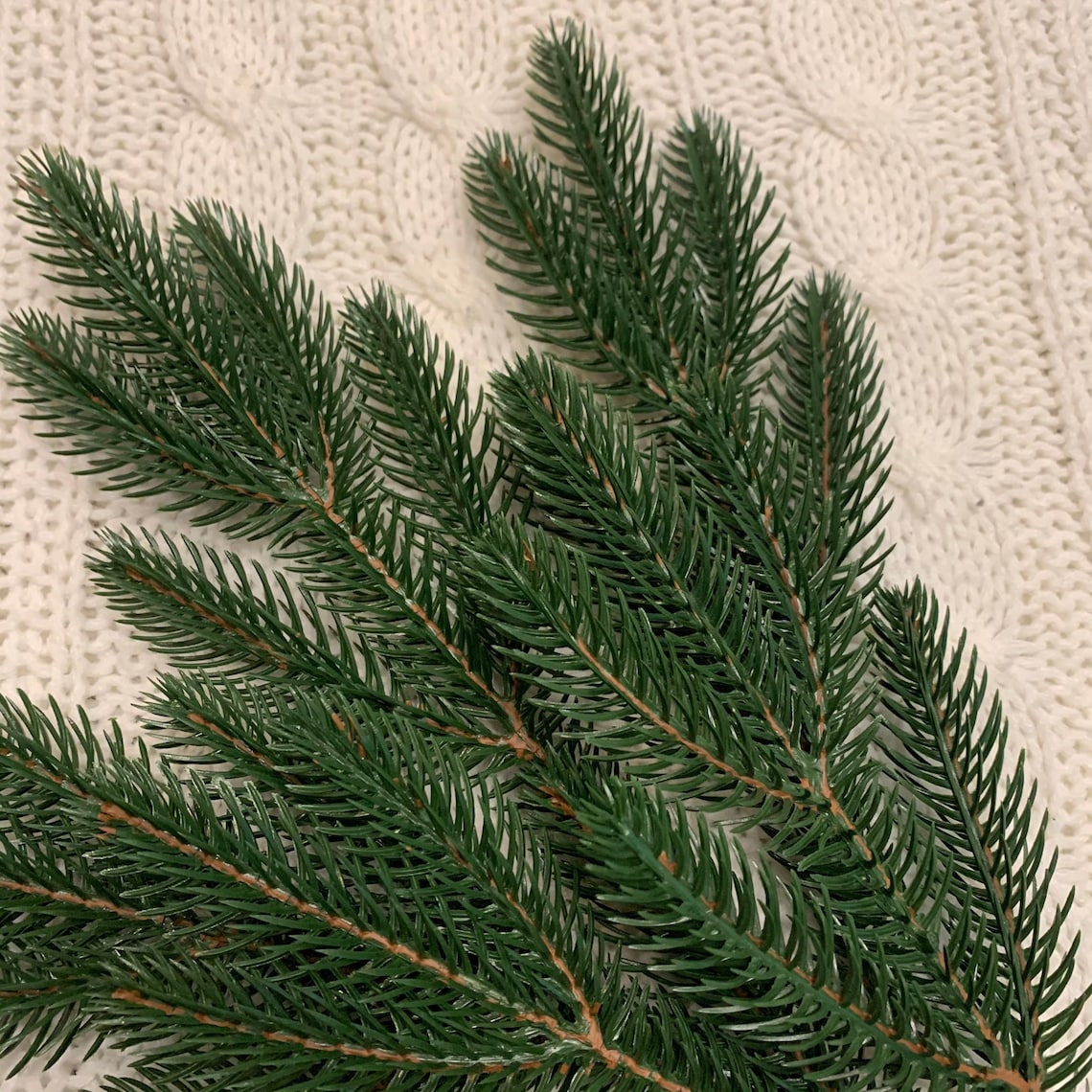 Christmas Greenery Lot of 5 Pcs Artificial Twigs and Branches Etsy