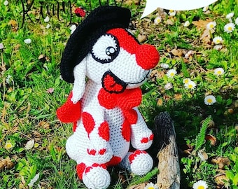 Little dog amigurumi crochet pattern
