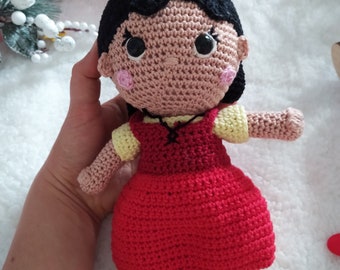 Heidi Amigurumi crochet doll PDF pattern