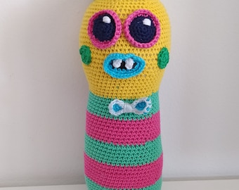 Mr. Worm Crochet Amigurumi Pattern (PDF Pattern)