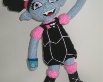 Vampire Crochet Doll Amigurumi Pattern (PDF Download)