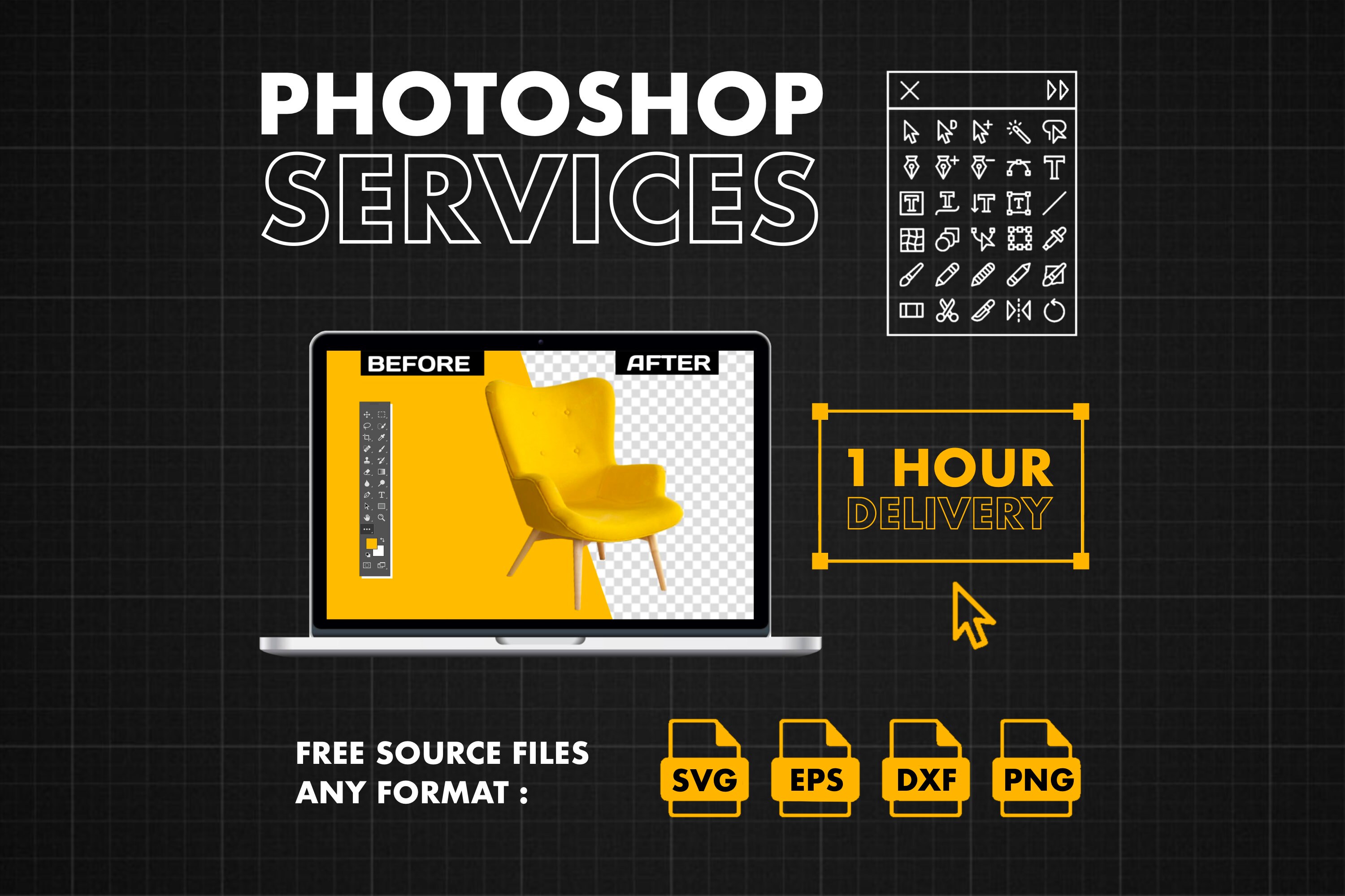 Professional Services Editing, Retouching, Photo Editing