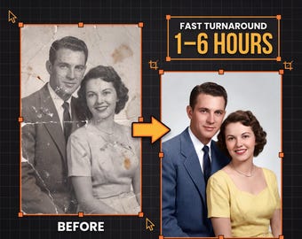 Photo Restoration Service, Colorization and Damage Repair | Restore Old Photos