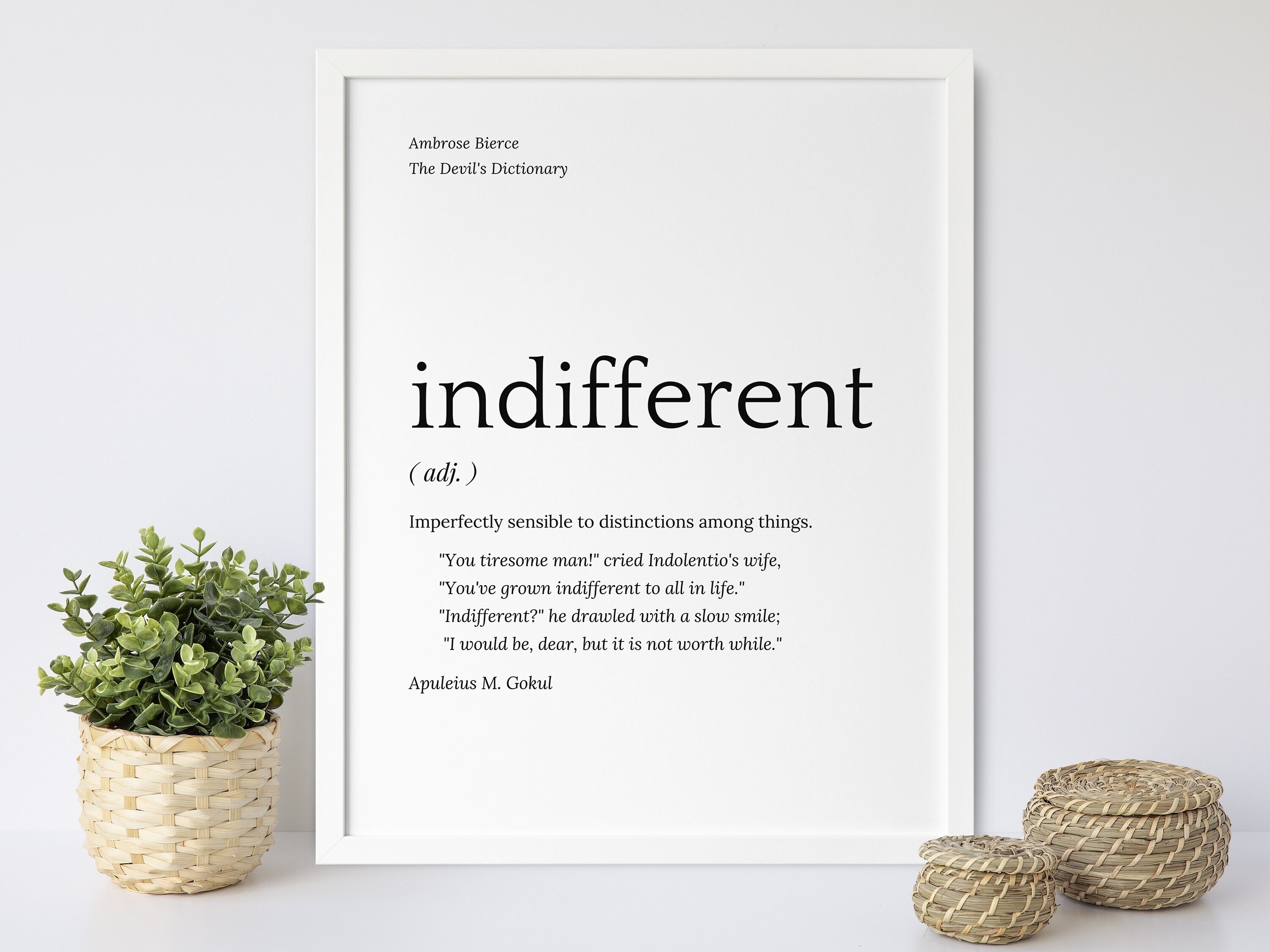 What does outlet indifferent mean