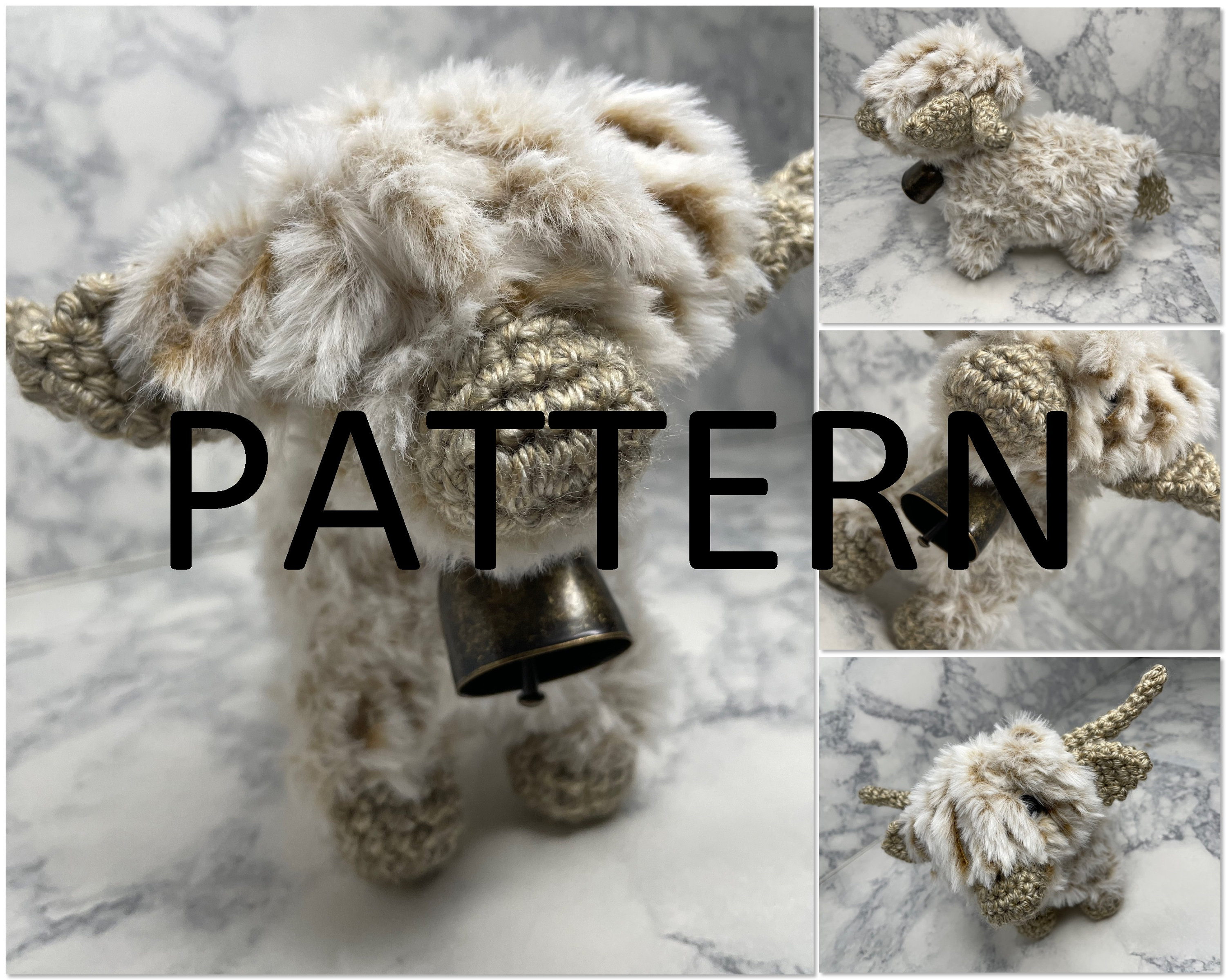 40 Fluffy Cow Crochet Patterns: Add Cuteness to Every Corner of Your Home! 26 Crochet Mini Highland Cow Amigurumi