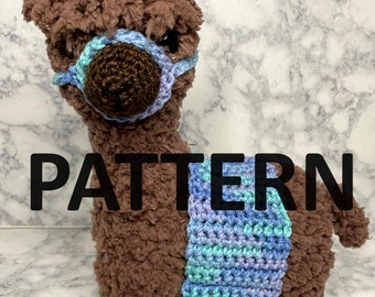 Alex the alpaca - crochet pattern