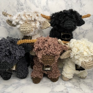 Crochet Mini Highland Cow Amigurumi Pattern image 3