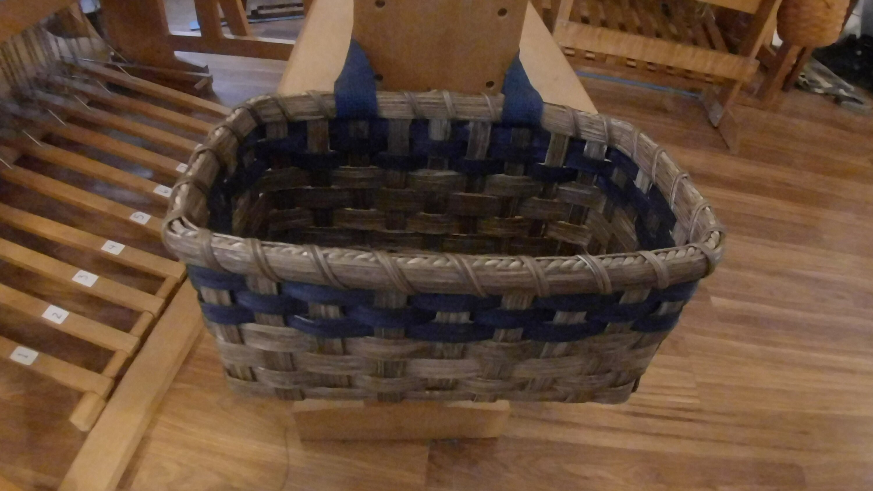 CUSTOM Weaving Bench Saddle Basket Etsy