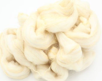 Soja soja filature fibres peignées Roving Femme 25 G Beige 