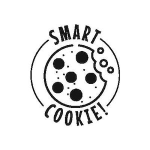 Teachers, the Smart Cookie Stamp: Self-Inking Teacher Stamp