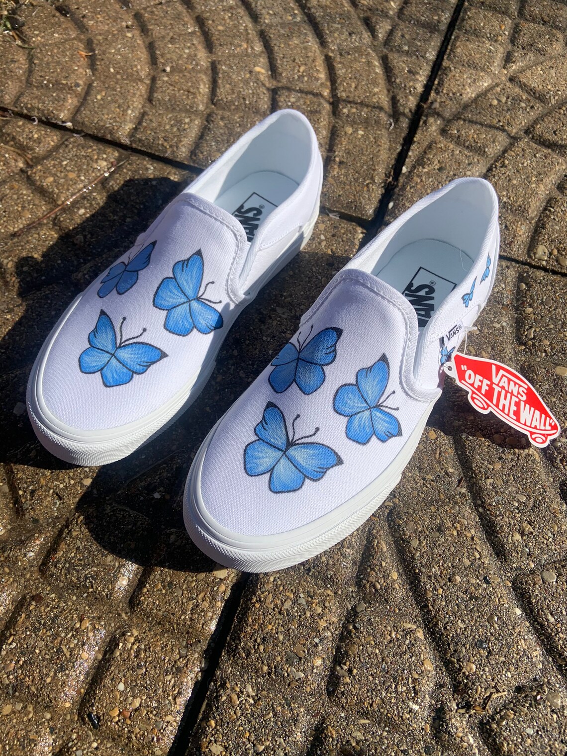 Custom Butterfly / Butterflies Vans Sneakers Etsy