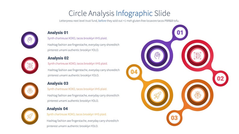 Circle Analysis Powerpoint Diagrams Presentation Template, Strategy ...