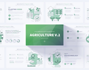 Agriculture PowerPoint Presentation Template, Agriculture, farming, land, power point presentation template