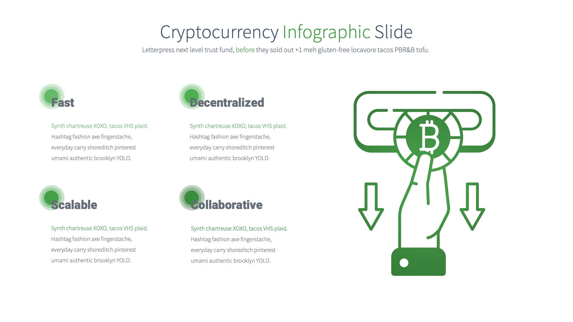 Professional Cryptocurrency Powerpoint Slides, Cryptocurrency Powerpoint  Template, Ideal for Investment and Business - Etsy