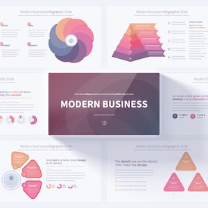 Modern Business PowerPoint Infographics Slides, Modern Business PowerPoint Presentation Template, power point presentation template