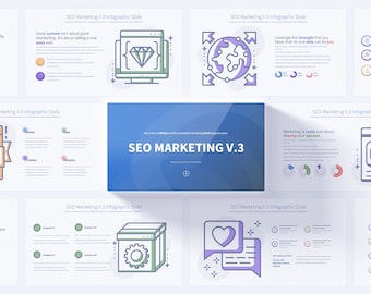 Seo Marketing Power Point Präsentation | Optimierte Marketing Folien | körnen Sie einige Informationen darüber
