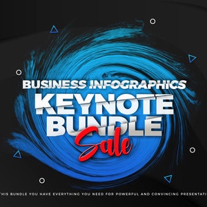 Business Infographics BUNDLE | Professional & Fully Editable Keynote Presentation Templates, Easy to Use