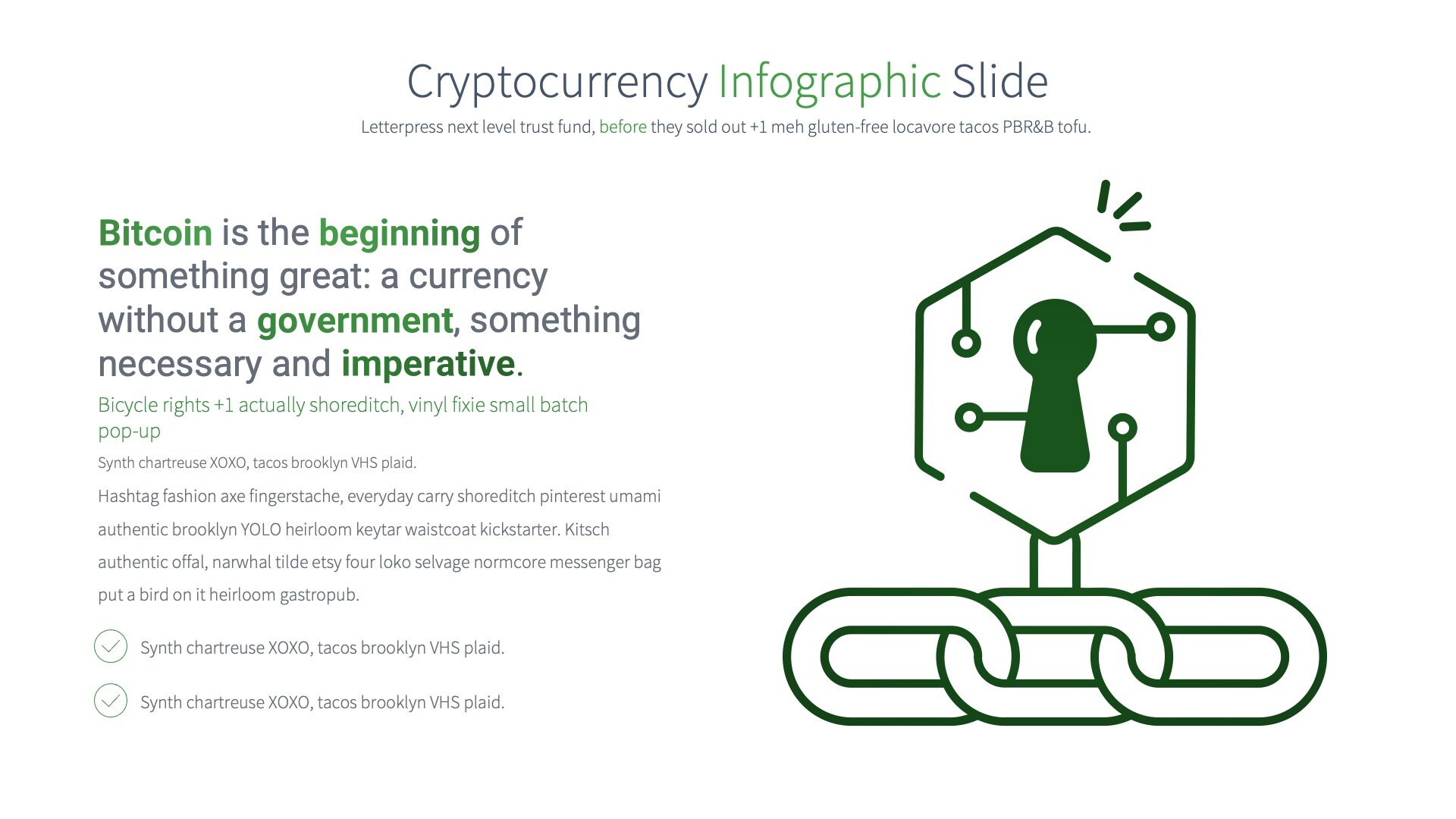 Cryptocurrency Keynote Presentation Template | Bitcoin & Blockchain  Infographics Slides for Professional Presentations - Etsy