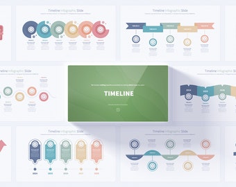 Timeline PowerPoint Business Presentation Template, timeline slides, professional creative business strategy timeline