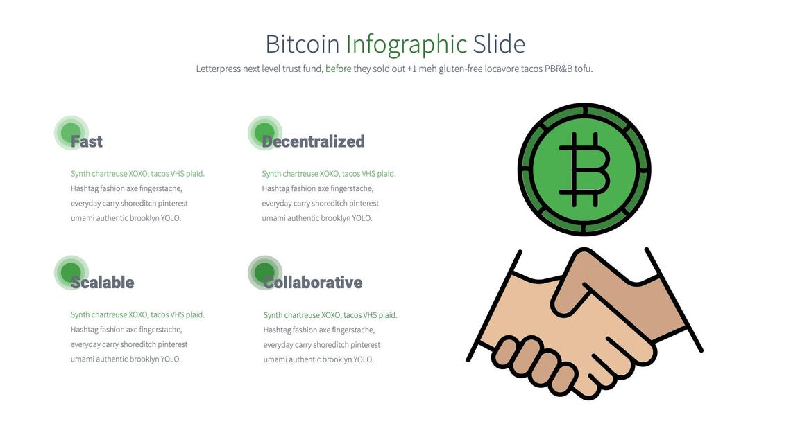 Bitcoin Powerpoint Template | Slides for Cryptocurrency and Blockchain ...