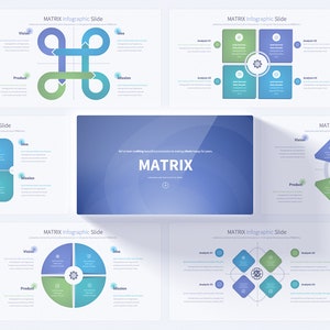 Matrix PowerPoint Presentation Template | Matrix Analysis Slide Deck