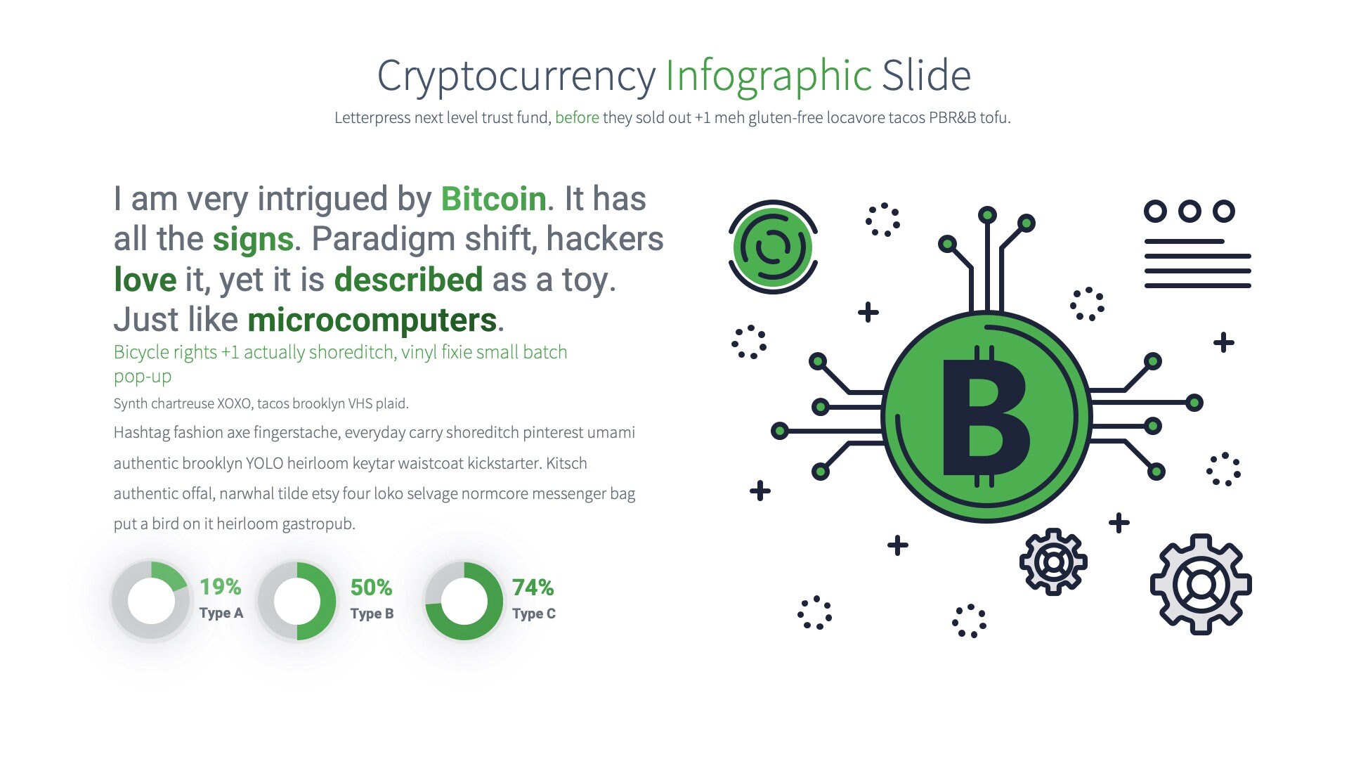 Cryptocurrency Powerpoint Template, Bitcoin, Blockchains, Powerpoint  Template, Finance Template - Etsy