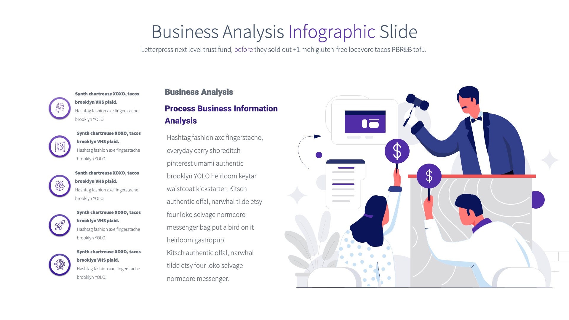 Business Analysis Powerpoint Presentation Template | Illustrated ...