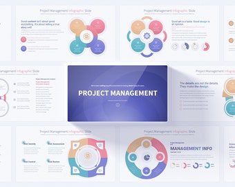 Project Management PowerPoint Presentation Template, Management power point presentation Template