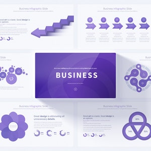 Business PowerPoint Infographic Slides | Professional Business Presentation Template