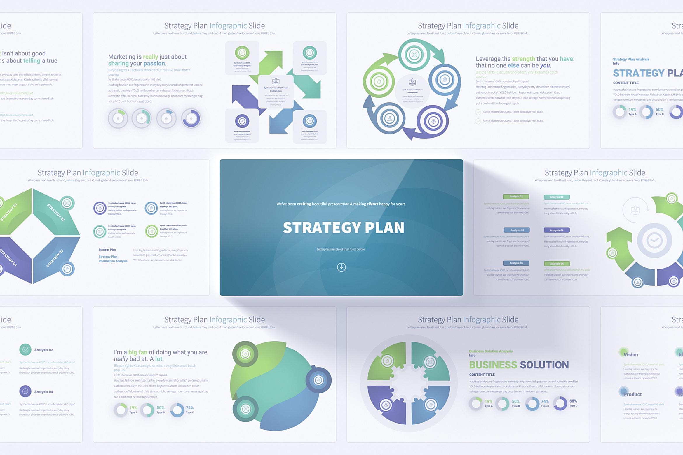 Comprehensive Strategy Plan Powerpoint Infographics | Perfect for ...
