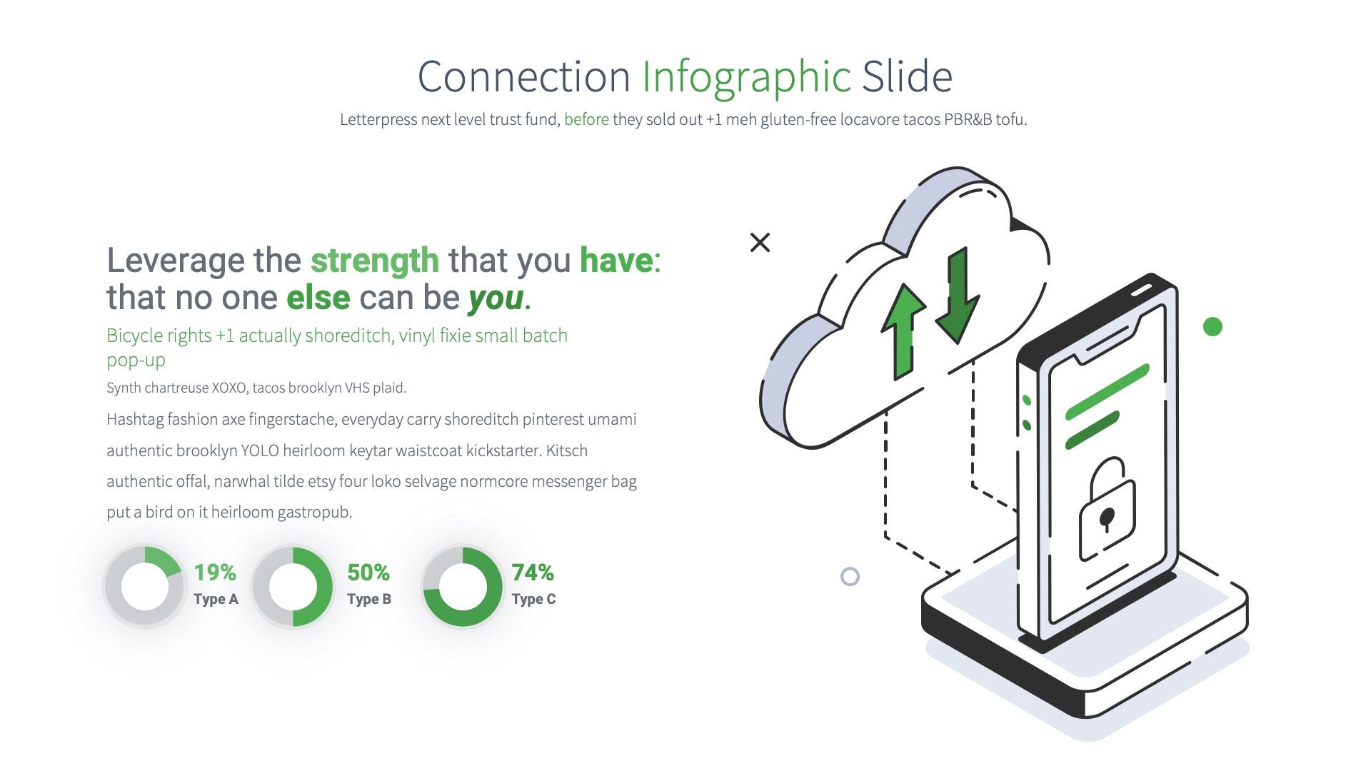 Connection Keynote Presentation Template, Connectivity, Cloud Computing ...