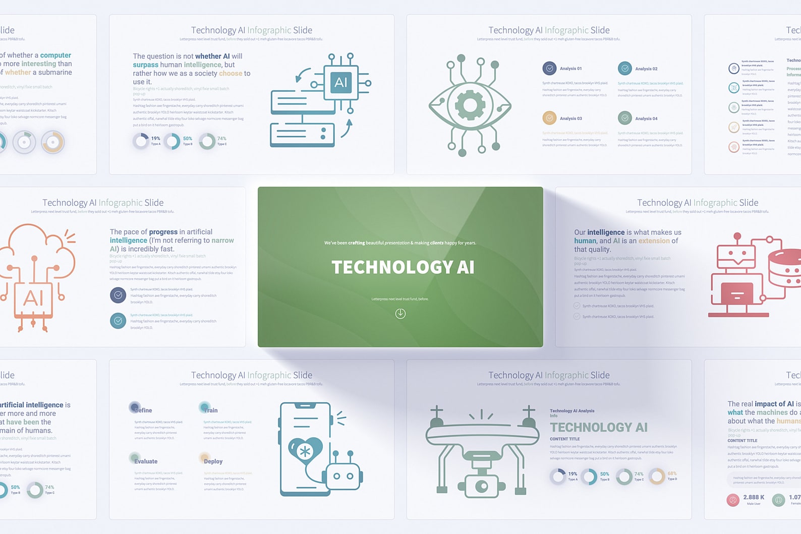 Innovative Technology AI Powerpoint Presentation Template | Creative ...
