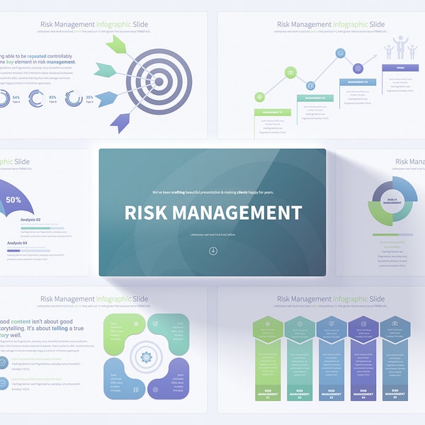 Risk Management PowerPoint Presentation Template, Risk Management power point infographic slide Template