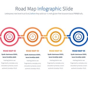 Road Map Powerpoint Presentation Template | Timeline Infographics ...