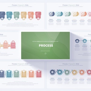 Process Timeline Keynote Presentation Template | Infographic & Steps Slides for Professional Presentations