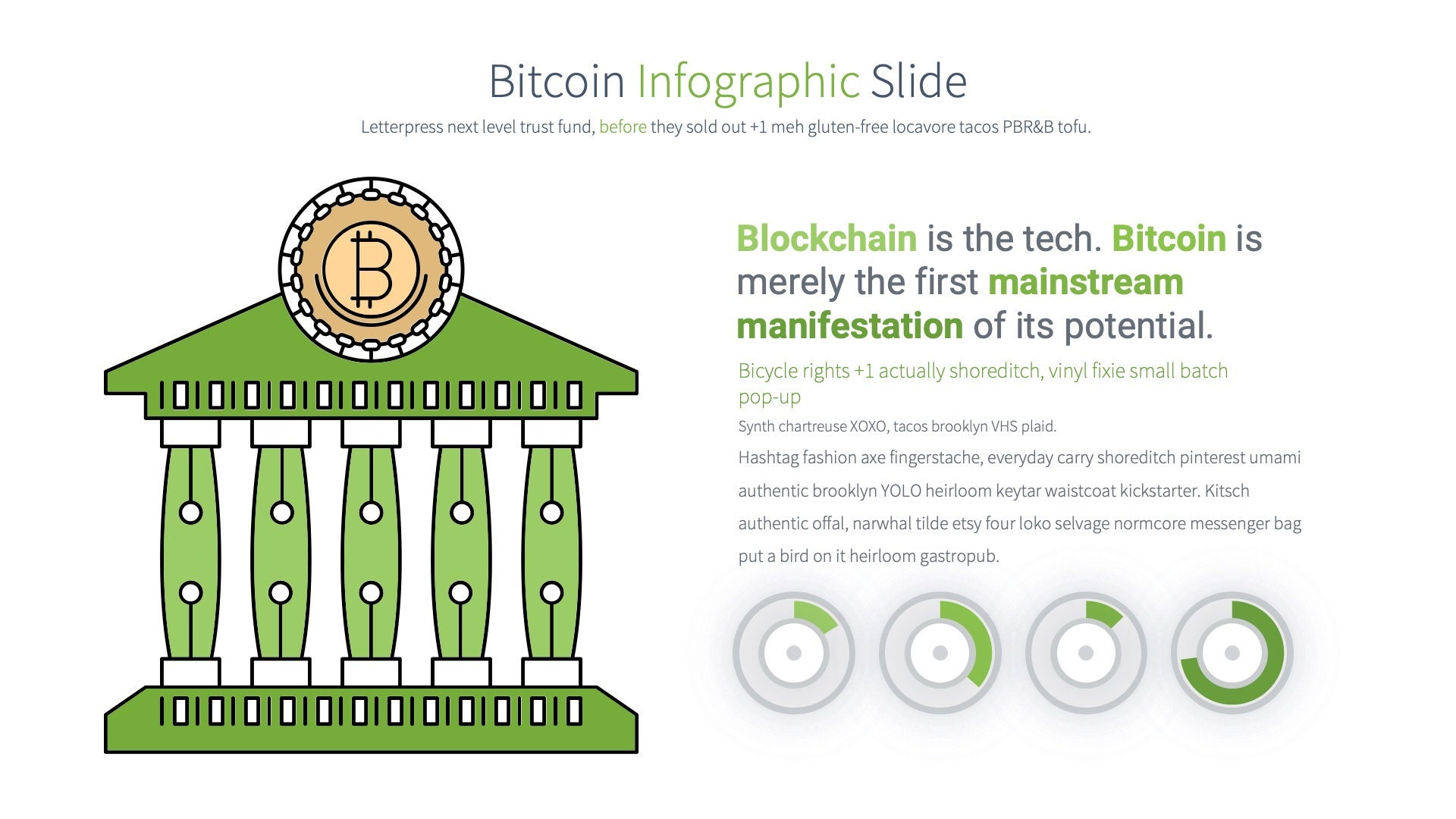 プロフェッショナルなビットコイン プレゼンテーション テンプレート | ブロックチェーン テクノロジーとビットコイン  マイニングのためのクリエイティブな PowerPoint スライド - Etsy 日本
