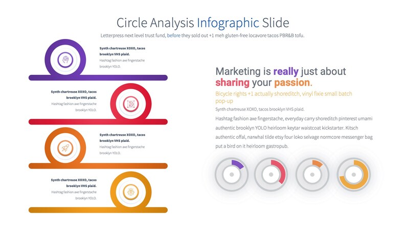 Circle Analysis Powerpoint Diagrams Presentation Template, Strategy ...