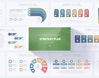 Strategy Plan PowerPoint Template – Business Strategy Presentation Slides for Companies & Startups
