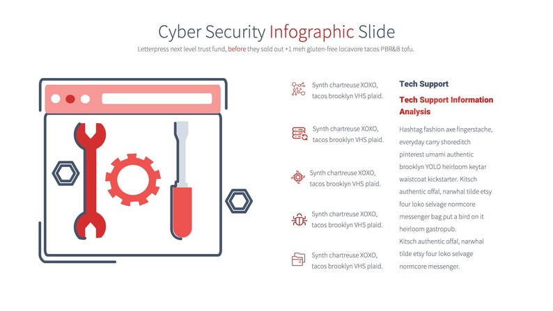 Cyber Security Powerpoint Infographics Slides, Cybersecurity, Computer ...
