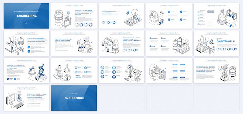 Engineering Powerpoint Presentation Template | Petrol Plant, Genetics ...
