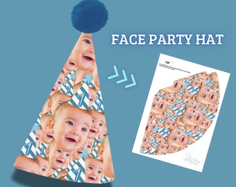 Chapeau Demi-Anniversaire "1/2" Pour Bébé 6 Mois - Chapeau Conique Bohème Avec Pompon - Photo Et Fête - 3