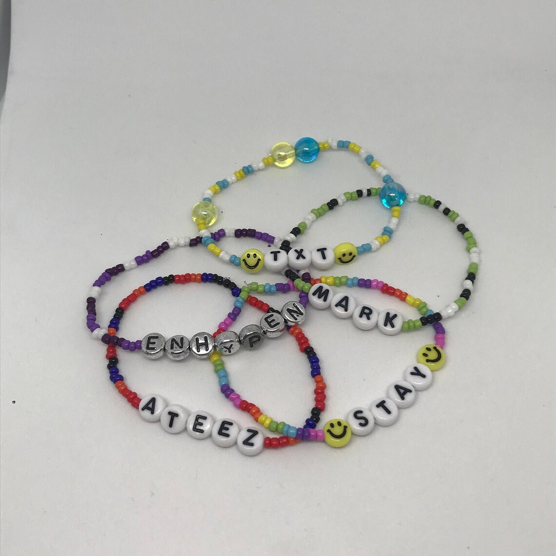 Kpop bead bracelets/bead bracelets Etsy