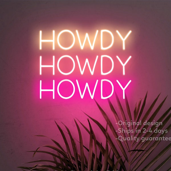 Howdy Sign - Etsy