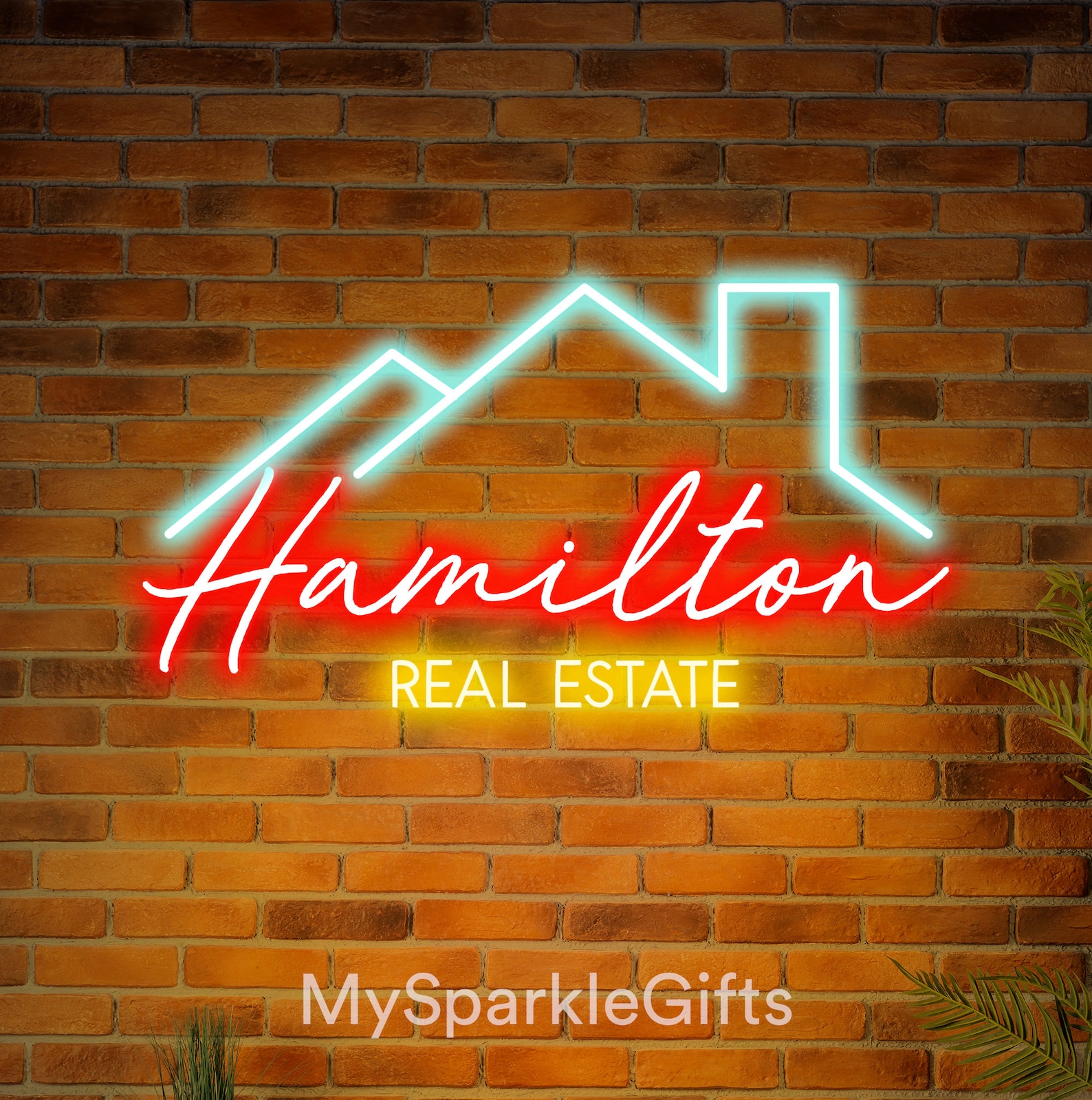Real Estate Neon Sign