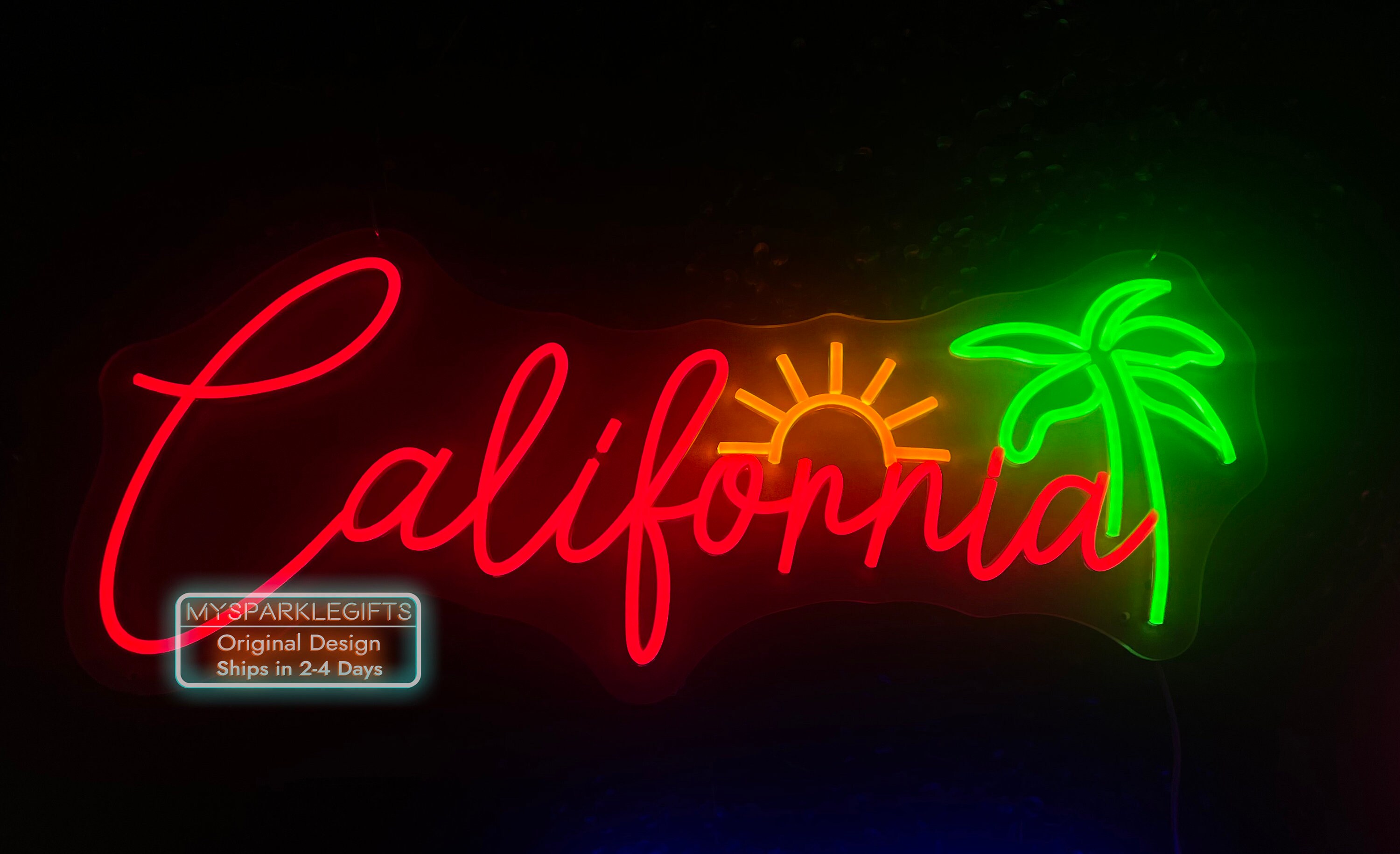 カリフォルニア California ネオンサイン 室内装飾 ネオン管西海岸装飾 楽天市場】アメリカンネオンサイン CALIFORNIA カリフォルニア