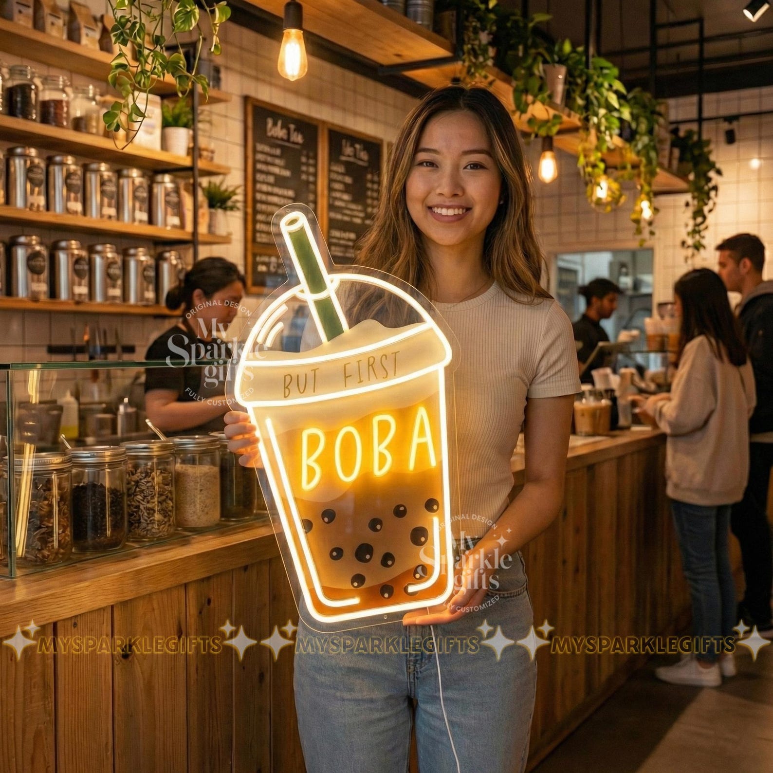 Cool Review About Boba Tea Light